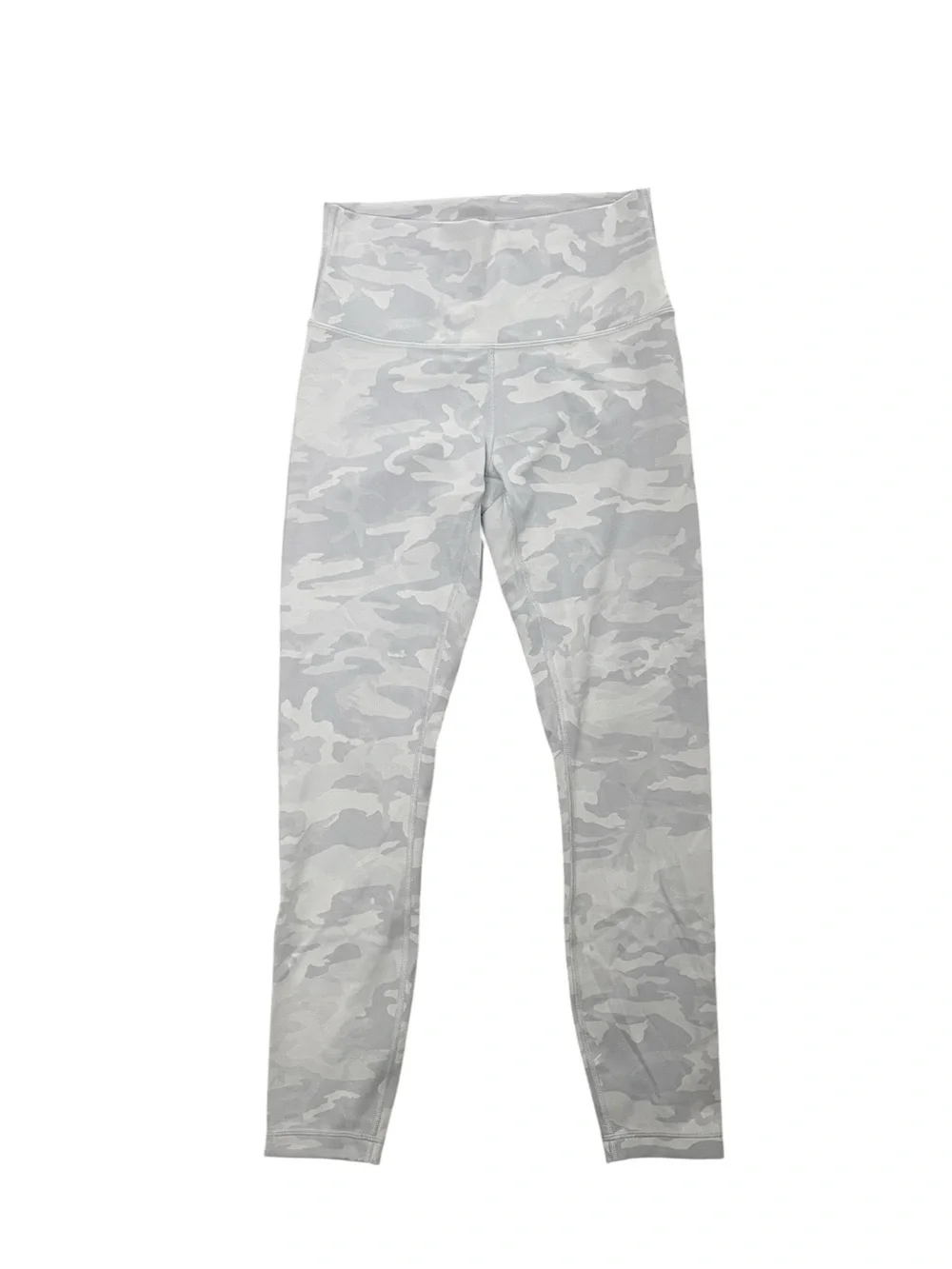 lululemon athletica Wunder Under Light Gray Camo High-Rise Tights/Leggings 25” 6